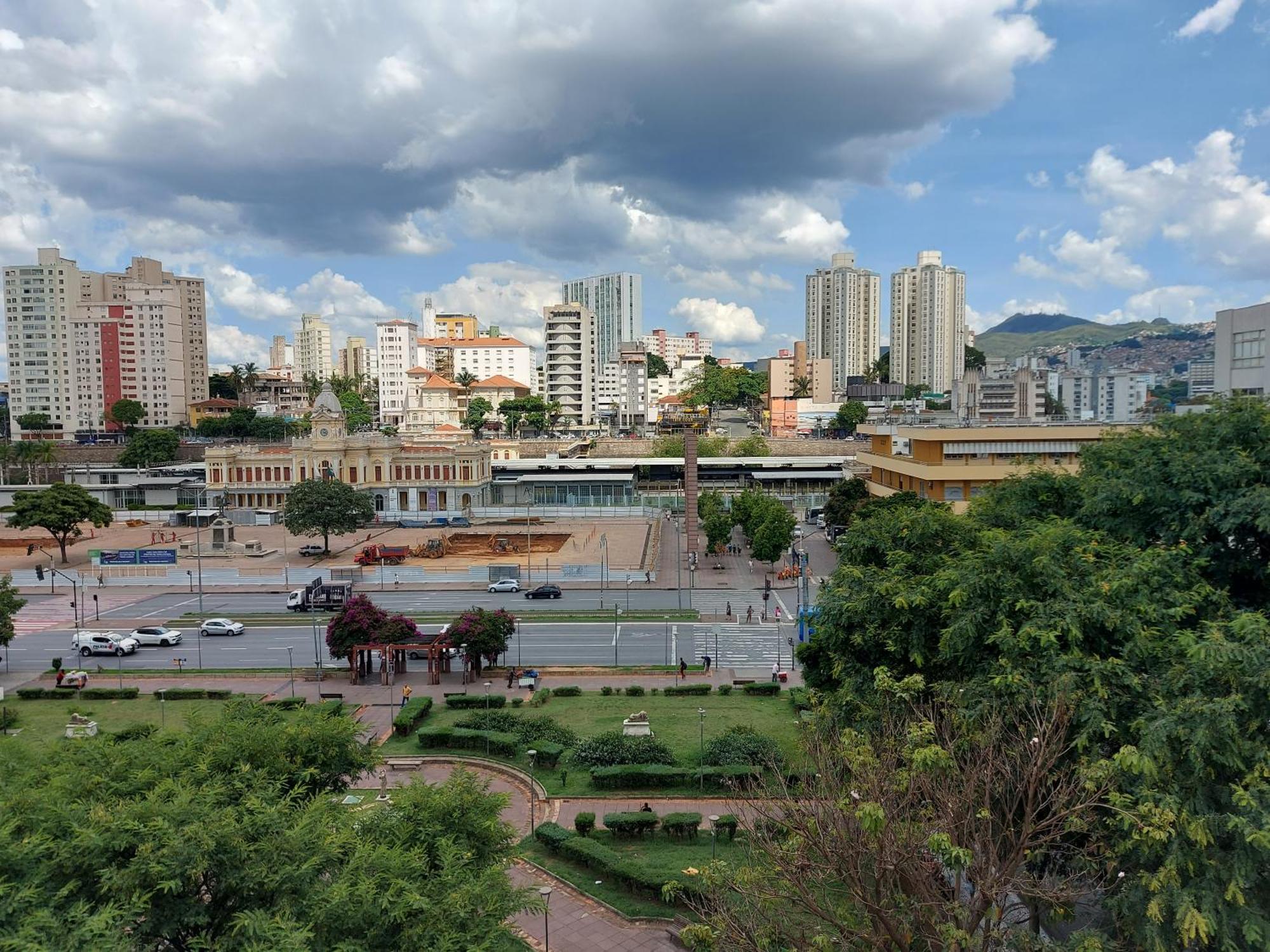 Apartamento 634 Vista Praca Estacao Centro Bh Belo Horizonte Kültér fotó
